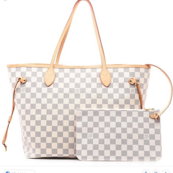 BUYING LV NEVERFULL MM DAMIER AZUR - Picture 3 of 3